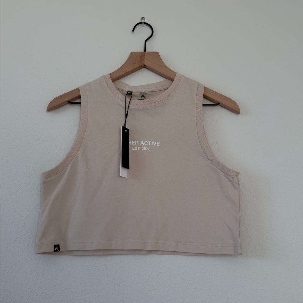 Oner Active Beige Crop Top